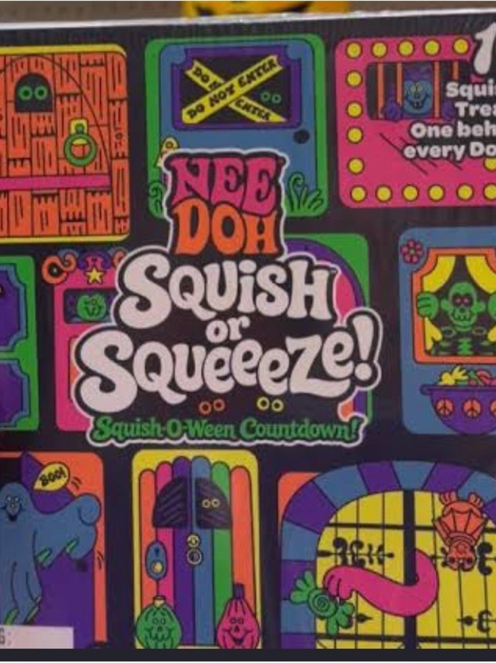 Nee Doh Squish or Squeeze! Squish-O-Ween Countdown - Multicolor